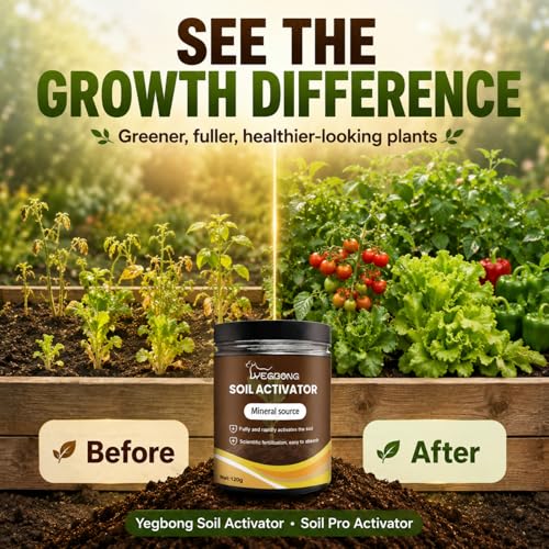 Image of Yegbong Soil Activator, Soil Pro Activator, Nauticos SoilActivator, Organic, Water-Soluble Formula for Optimal Nutrient Uptake & Root Development, Enhance Growth for Vegetables & All Plants (3)