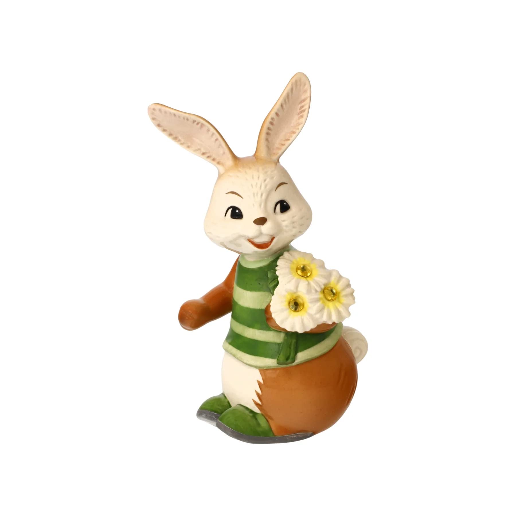 Goebel Figurine L'école des lapins - Früh übt sich, Pâques, faïence, multicol... 4005169360572