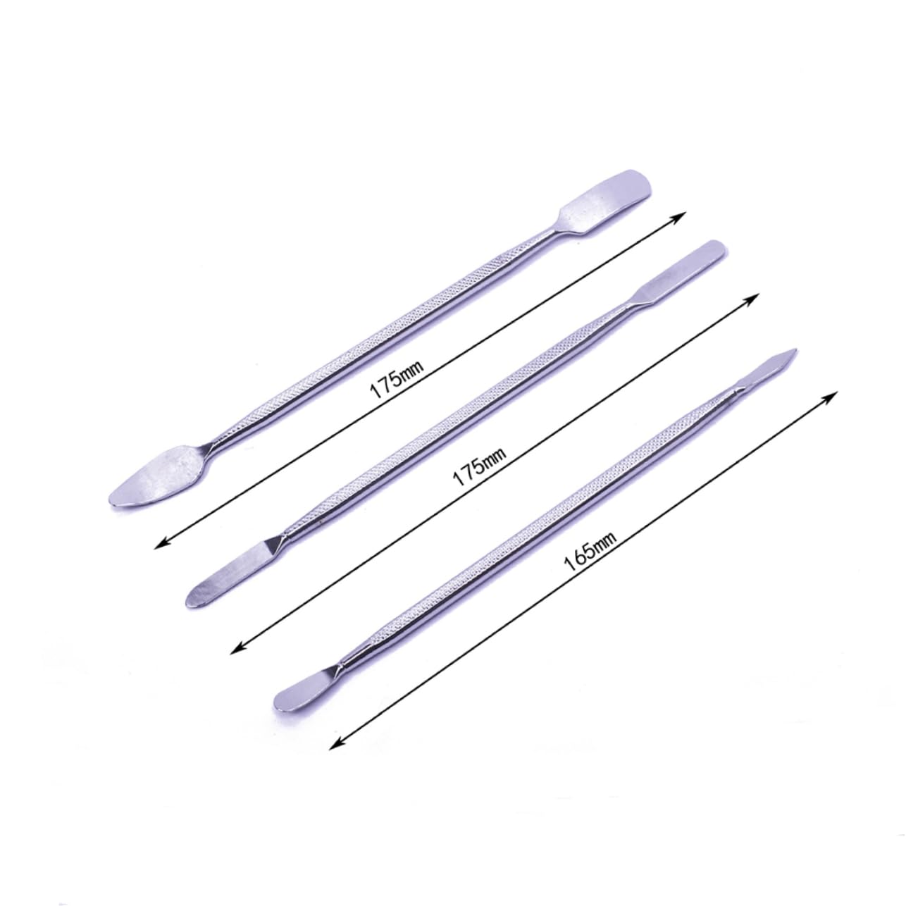 Gadpiparty 3Pcs Metal Opening Pry Tool Set Durable Laptop Spudger for Phone Tablet Electronics Repair Design for Comfortable Use Professional Reusable Disassembly Tools