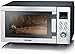 Severin MW 7759 Comptoir Micro-onde combiné 25 L 900 W Noir, Acier inoxydable