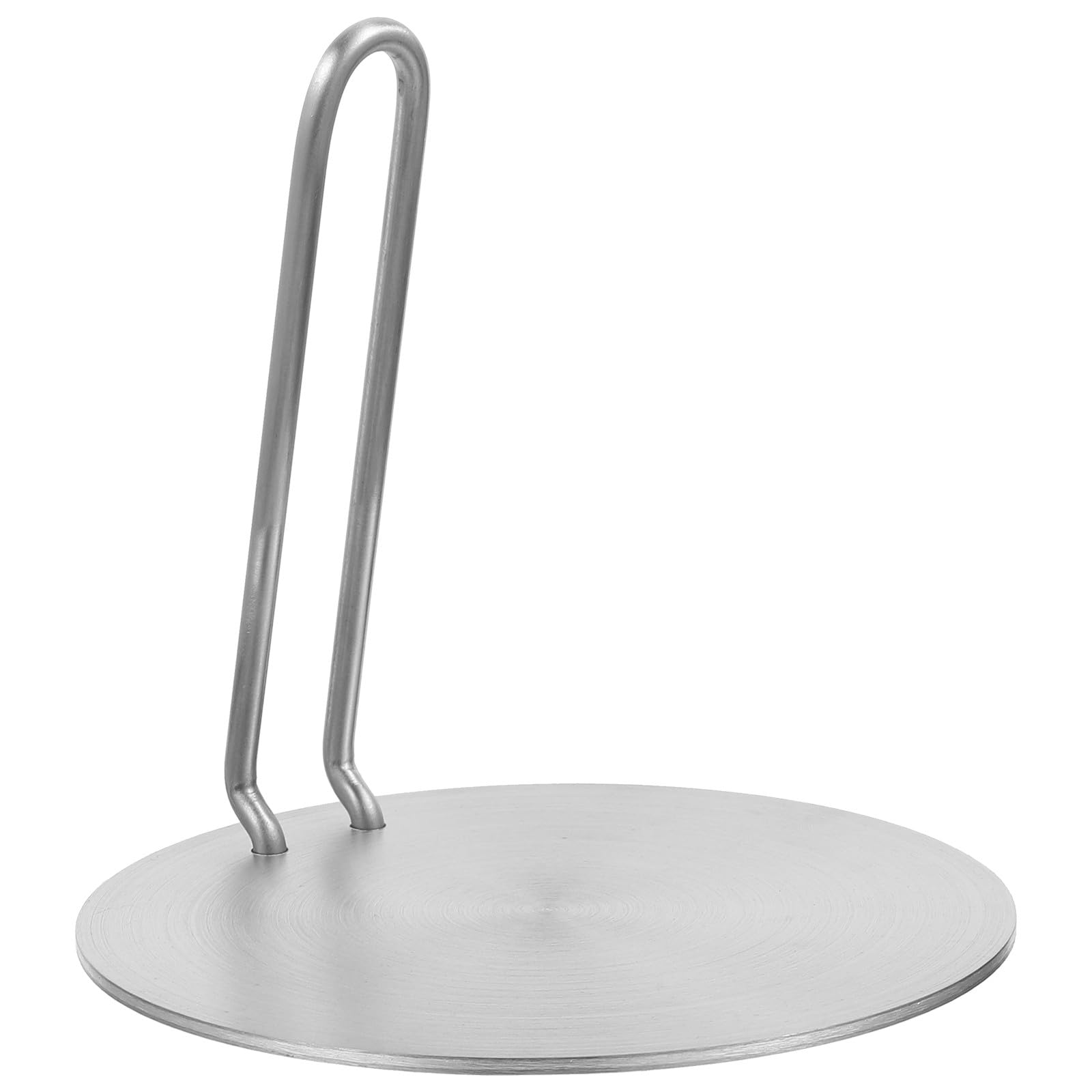 Placa Difusora de Calor para Inducción y Cocina de Gas, Adaptador Metálico Inoxidable con Mango Desmontable, Distribuidor Térmico Antideslizante para Uso Doméstico