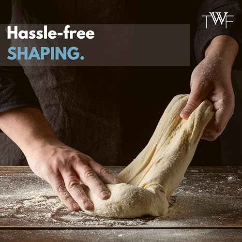 Image of TWF Bread Flour T55 - Buy 3 kg Bread Flour, Get 100g Yeast Free | Premium Unbleached All Purpose Flour for Breads, Buns & Pizzas | Ideal for Home Baking | Bake Perfect Breads Everytime