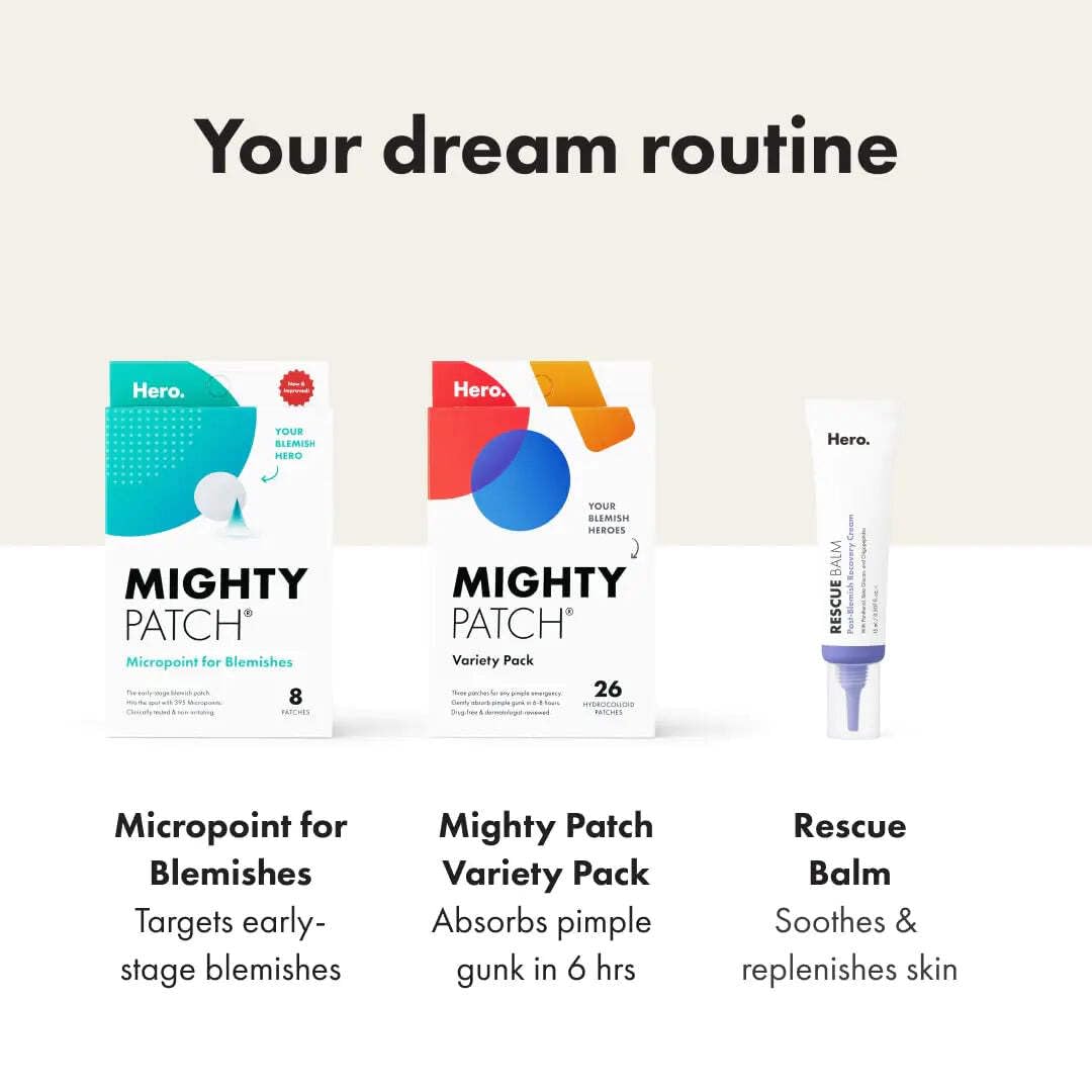 Mighty Patch Hero Cosmetics, opakowanie zbiorcze, 26 łatek