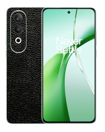 Image of Compatible with Oneplus Nord CE 4 5G Back Skin Sticker /Vinyl wrap /Protective Film Mobile Skin Black Leather by Candeal Mizhan (only Back)