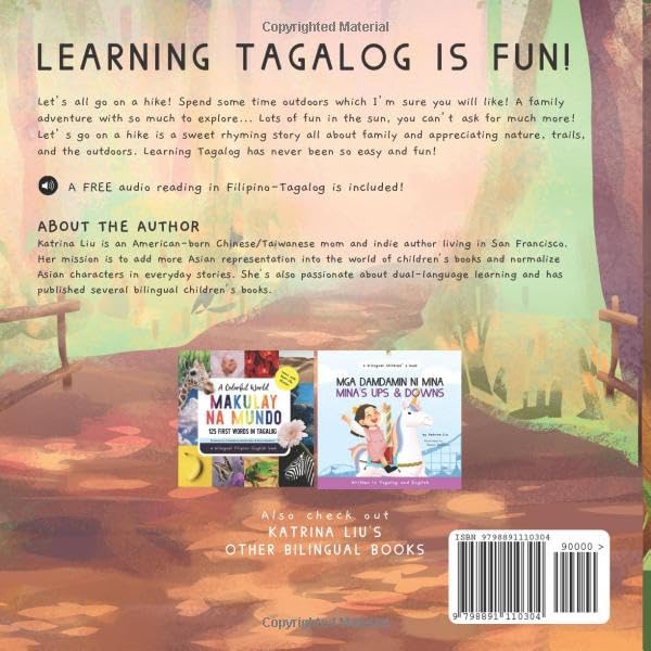 Mag-Hike Tayo, Let's Go on a Hike Written in Tagalog and English, a Bilingual Filipino-English Children's Book: A Hiking Story of Diversity and Curiosity Perfect for Kids (Tagalog Books for Kids) - Image 2