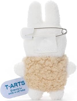 【新品】もふらっと♡ミッフィー♡ぬいぐるみエンブレム♡ベージュ Amazon.co.jp: ブルーナ もふらっと ぬいぐるみエンブレム ミッフィー