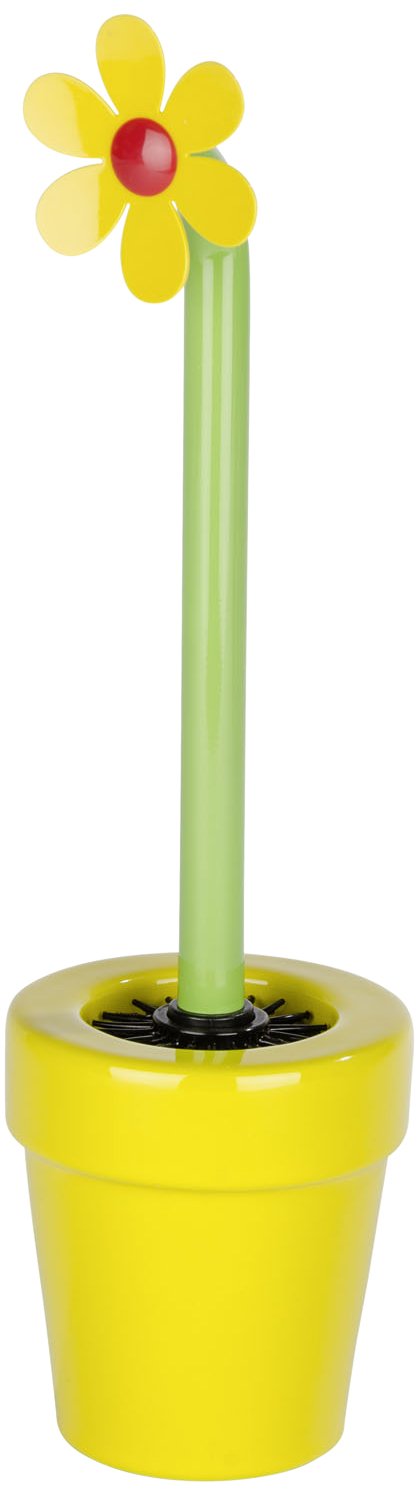 Wenko Escobillero Pieno Acero INOX - Forma Cerrada, Acero Inoxidable, 10.1 x 37.5 x 10.1 cm, Satinado — view 27