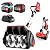 17"Cordless Snow Shovel with Wheels, 9000mAh Brushless Electric Snow Blower Battery Powered, 20-30FT Throw Distance/Larger Snow Removal,12lb Lightweight Snow Thrower for Driveway/Steps/Patio/Sidewalk