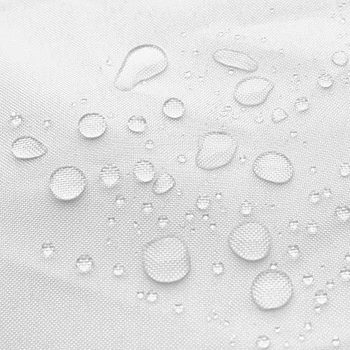 Auvent voile d'ombrage imperméable et tissu parasol anti UV extérieur