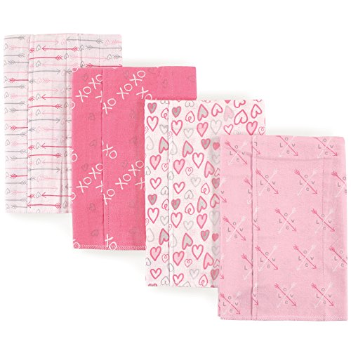 Luvable Friends Unisex Baby Cotton Flannel Burp...