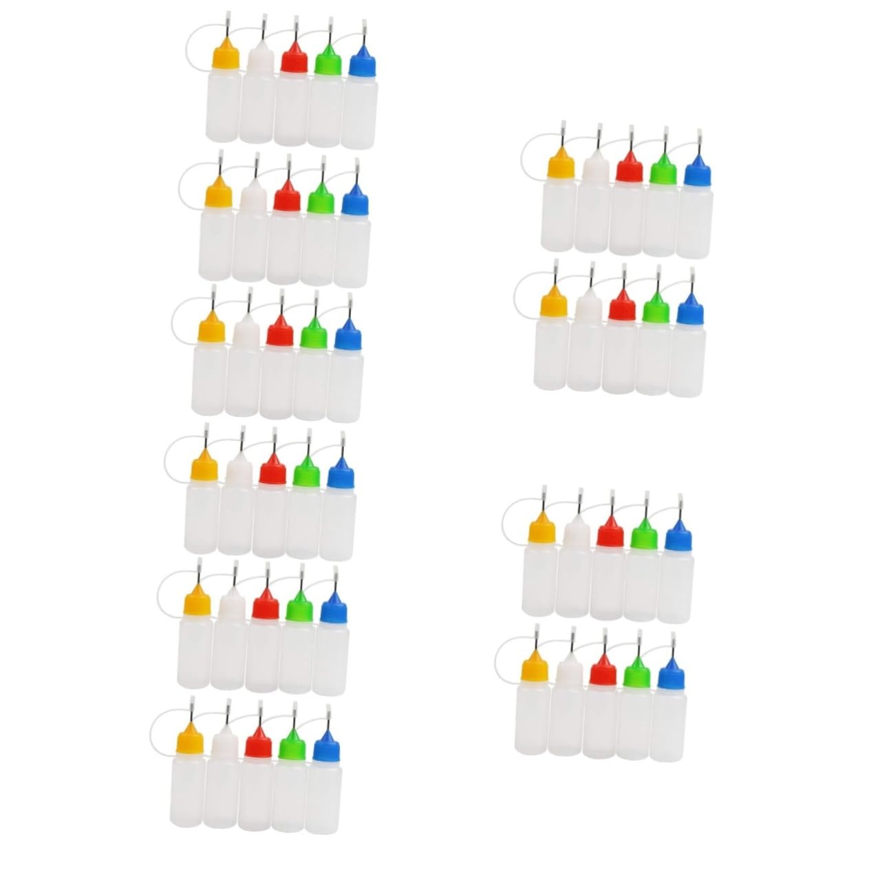 Bouteilles Applicatrices de Colle pour Peinture Acrylique et Loisirs