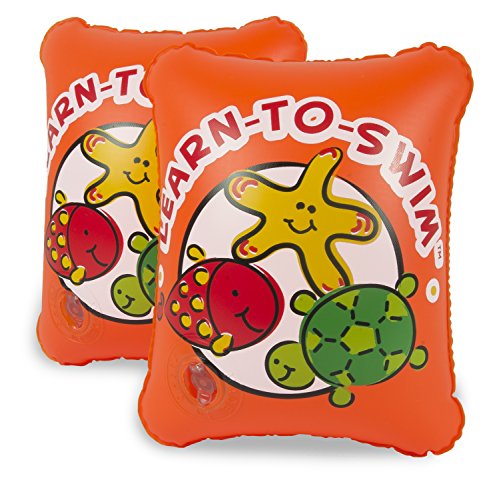 Poolmaster Learn-To-Swim Inflatable Arm Floaties For Kids