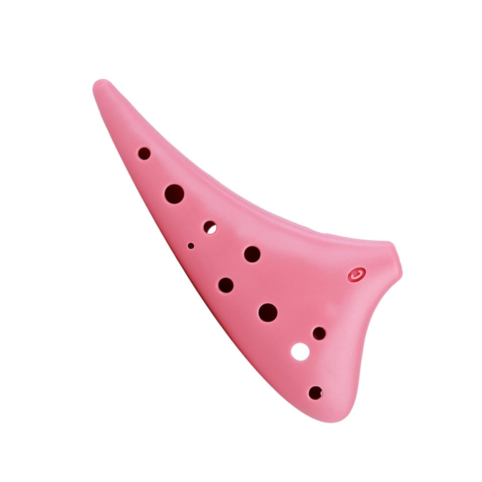 Ocarina A 12 Fori In Resina Plastica Contralto O Acuto SC Strumento A Fiato Professionale Strumento Ocarina(Pink,SC)