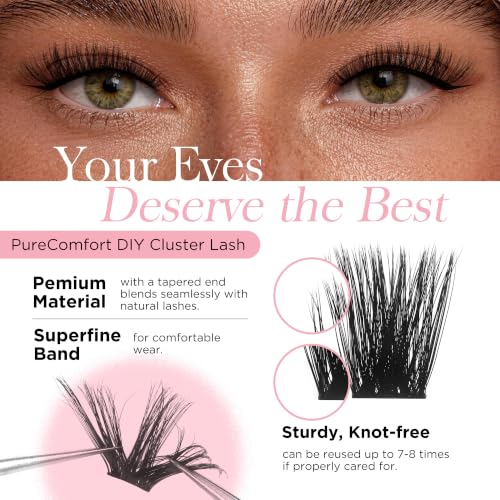 Image of 200D Fluffy Lash Clusters 182pcs, Volume Eyelash Clusters