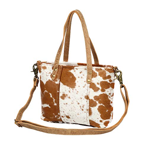 Myra Bag Aptitutde Cowhide & Leather Shoulder Bag S-12644