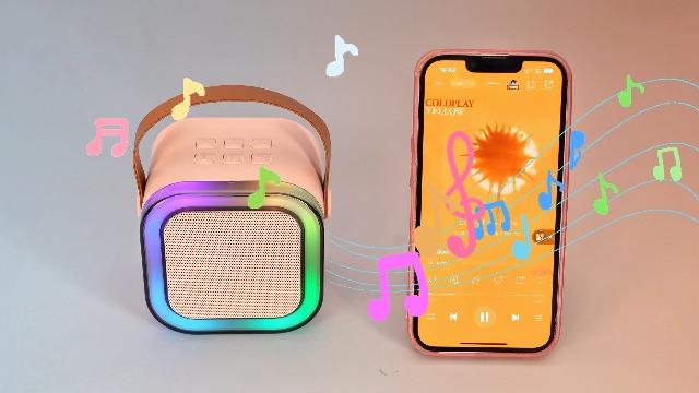 Dislocati Karaoke 2 Micrófonos Inalámbricos – Set De Canto Con Luces Y Efectos De Voz Para Niños De 3 A 12 Años, Regalo Musical