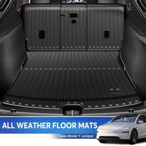 BAILONGJU Tesla Model Y Juniper Floor Mats 2025 2026 and Cargo Liners 10PCS by BAILONGJU - Used condition - Image 5