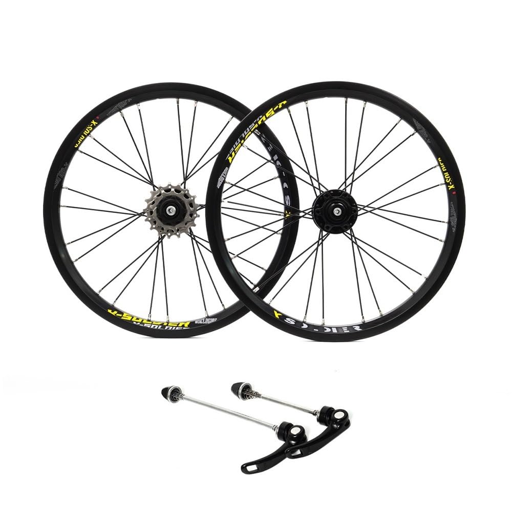 16" Juego de Ruedas de BMX + Volante de inercia 3 velocidades 9-13-17T