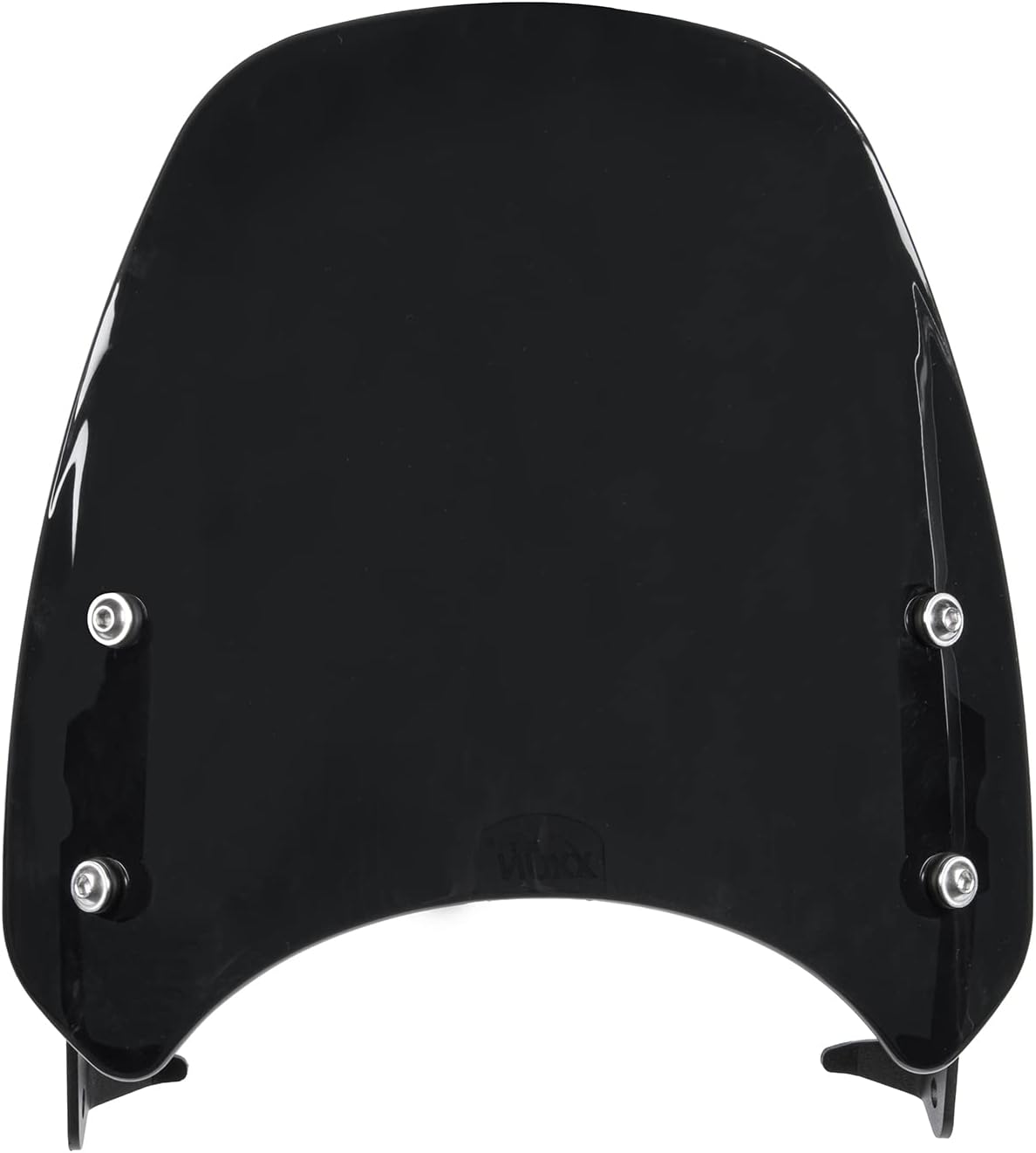 Motorcycle Double Bubble Windshield Windscreen Visor Compatible with Street Twin 900 2019 2020 2021 2022 Pare-brise Flyscreen Protector (Smoke)