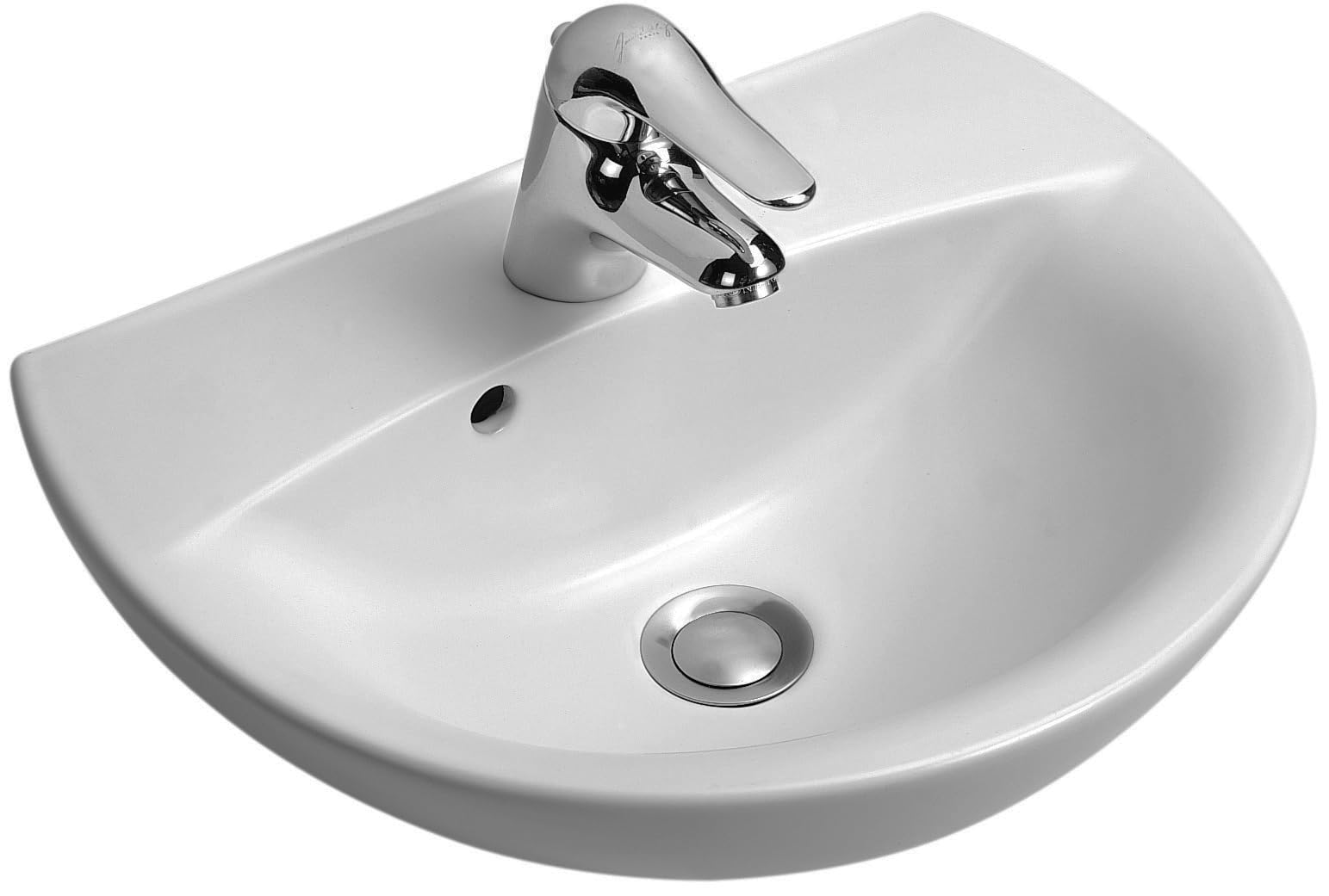 Lavamanos cerámico redondeado 45x35cm PATIO E4152-00