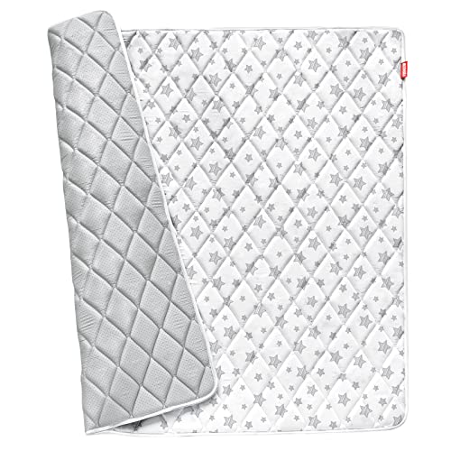 Image of Premium Foam Baby Play Mat 47" X 47", One-Piece Crawling Mat Non Slip Cushioned Baby Mats for Playing 47x47 Inches