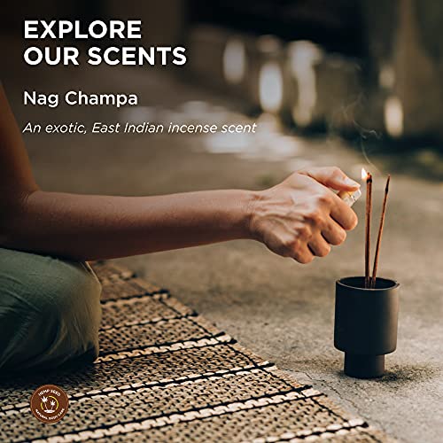 Earthly Body Hemp Seed Moisturizing Oil Spray, Nag Champa - 8 Oz - Smooth, Moisturize & Protect Skin - With Vitamin E + Hemp Seed, Coconut & Avocado Oils - Vegan, Cruelty Free #TOP3