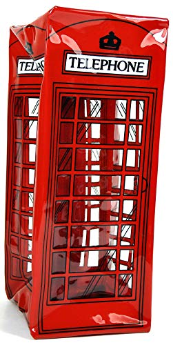  Small Accessory Bag/Case in the shape of London Red Telephone Box, Transparen...