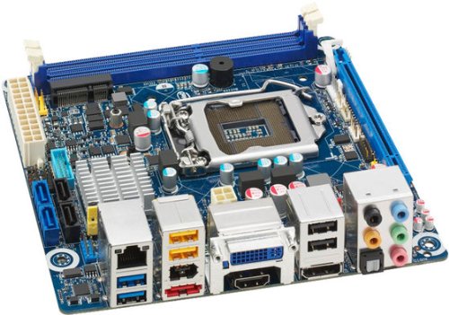 INTEL DH77DF mini-ITX LGA1155 DDR3 1600 PCIe3.0 x16 DP HDMI DVI-I GbE Sata2 2x eSata USB3.0 IvyBridge SandyBridge oN{[h