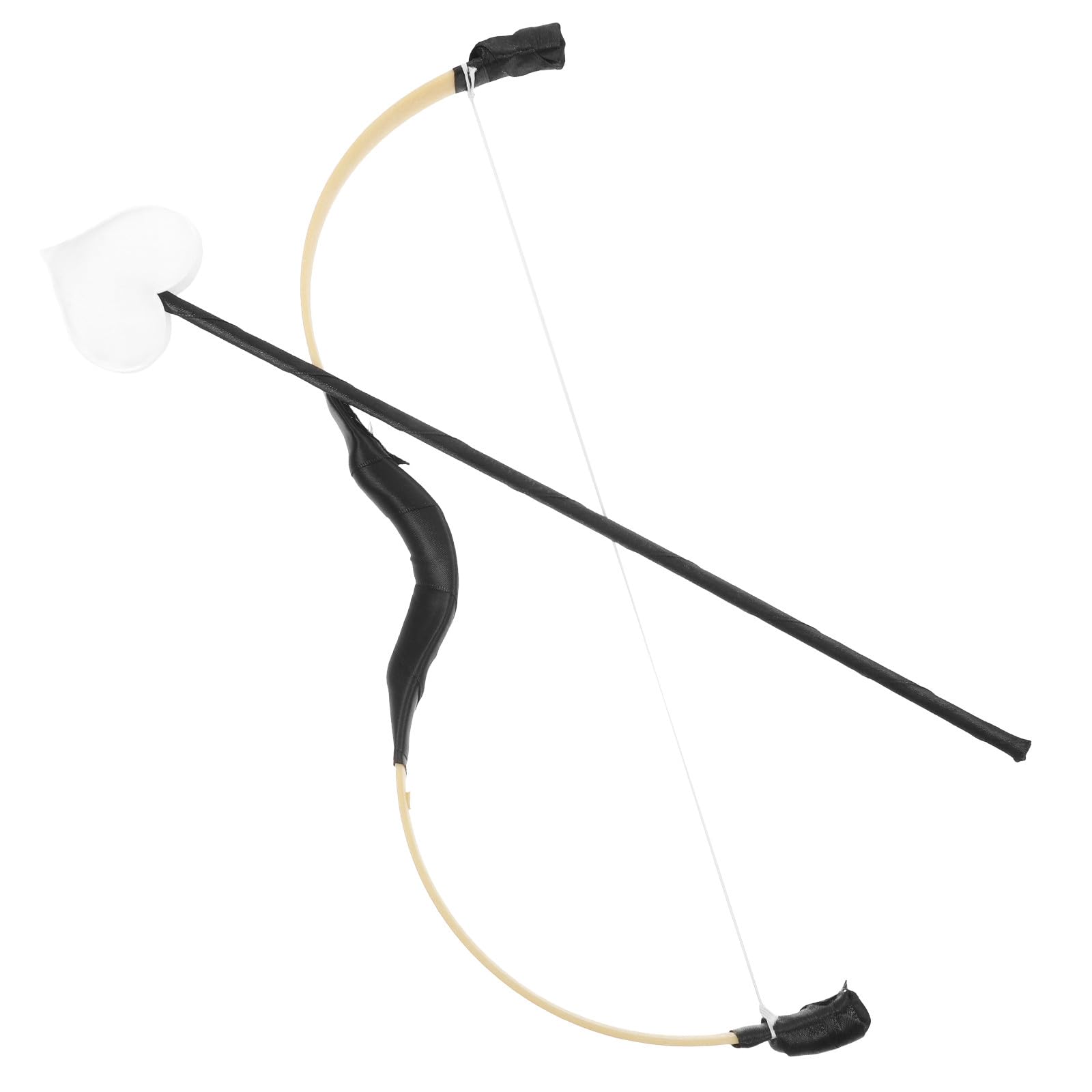 Beaupretty Bow and Arrow Costume Prop for Halloween Party and Stage Performances, Made of Sturdy Abs and Cloth with Intricate Details, for Immersive Role-playing and Themed Costume