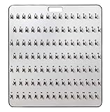 CarBowz EZ Line Key Board Key Organizer with Numbered Self Closing Hooks (105 Hook)