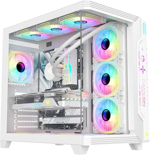 Boîtier ARGB GAMEON GO-Pulse-A compatible watercooling 360mm pour GPU 410mm