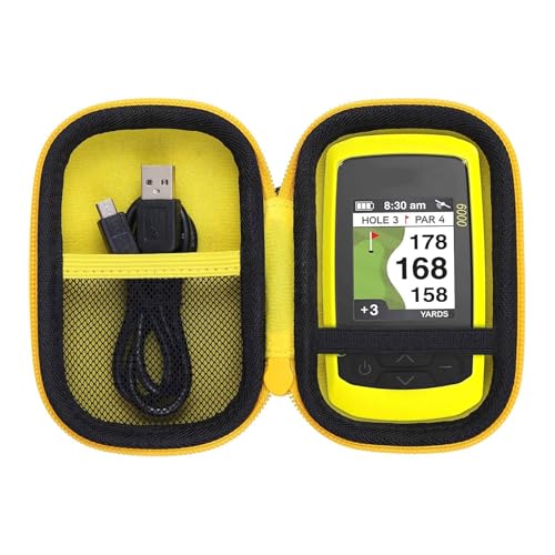 Image of Aenllosi Hard Carrying Case Compatible with Izzo Swami 6000 Golf (Yellow)