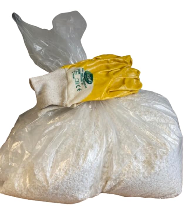 Tau Granulat 10 kg Winterstreu Pfotenwohl Auftaugranulat inkl. Handschuhe