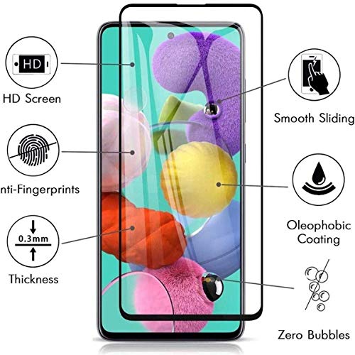 Image of Premium Tempered Glass Screen Protector Guard For Vivo T3X 5G 5G Cellphone (6.67 Inch,Pack Of 1)|Edge To Edge Coverage With Easy To Installation Kit