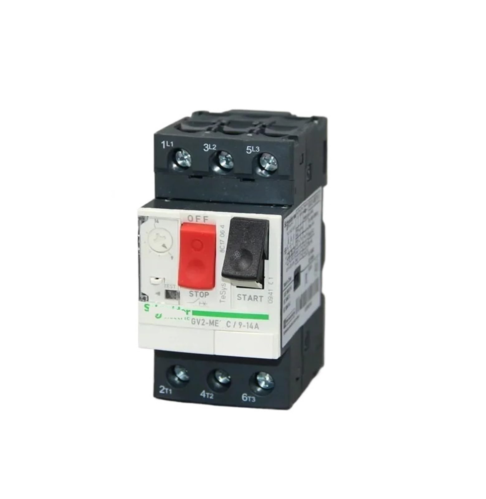 YFHGULBTK Motor Circuit Breaker Switch Button GV2-ME01C/02C/03C/04C/05C/06C/07C/08C/10C/14C/16C/20C/21C/22C/32C GV2ME 0.1A-32A(GV2ME01C 0.1-0.16A)