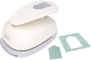 Bira Tag Maker Punch, 3.5 inch Round Circle Paper Punch