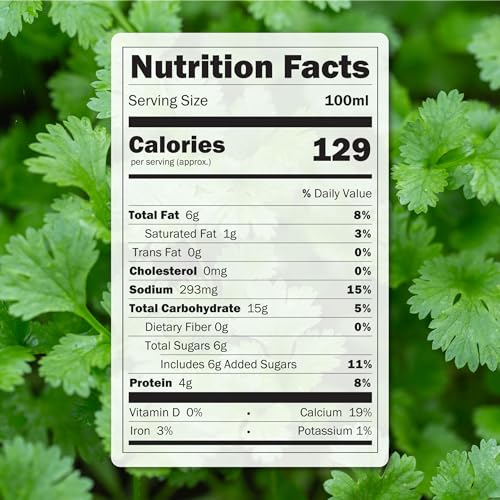 Image of Chutnefy Coriander Chutney | 250g Freeze-Dried Instant Dry Mix | Just Add Water to Make 20+ Servings (1000 g) | 0% Preservatives or Additives