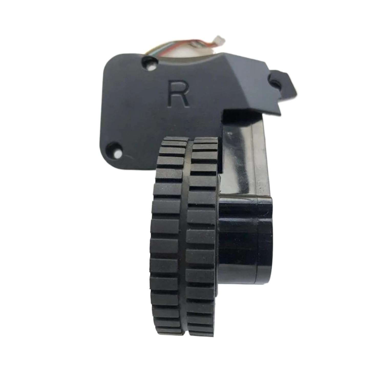 Robot Wheel Motor Assembly,Compatible for Proscenic 820 820S 820T 830 830T,Robotic Vacuum Cleaner Spare Parts Accessories Replacmeent(L and R Wheels)