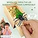 Wooden Surprise Spider Prank Box - Handcrafted Spider in a Box for Adults and Kids，Fake Realistic Spiders Toy,Hilarious April Fools Day or Birthday Surprise Toy and Gag Gift Practical Joke
