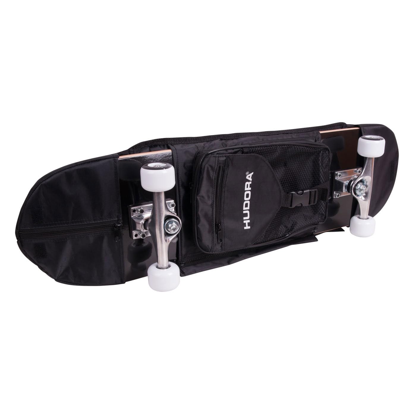 HUDORA Skateboard Columbia Heights ABEC 3 mit Rucksack - Skateboarding - 12173