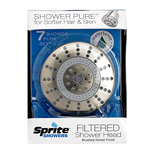 Sprite Showers Pure 7-Setting Filtered 1.75Gpm Showerhead In Brushed Nickel (Ae7E-Bn-R) #TOP1