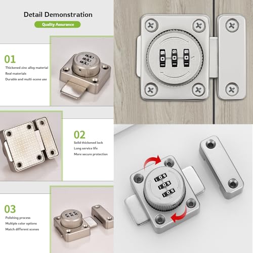 Consejos y comparativas para Comprar Cerradura para closet Top cinco. 18 Imagen adicional