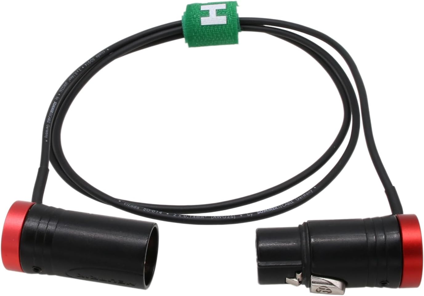 Audio Cable for Sound Devices 888 633 MixPre-6 Microphone Zoom F8n Canon C300 Camera Recorder Mixer, XLR 3 Pin Male to Female, Adjustable Angled Red 1M