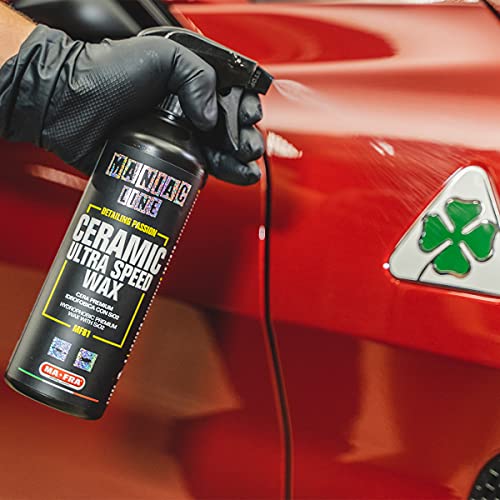 Cera en spray para el mantenimiento diario del coche tras un viaje por carretera 2