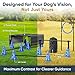 BARKQUET Dog Agility Course Backyard Set Complete Dog Agility Equipment with Cones, Carry Bag, Tunnels for Dogs, Jump Ring - Pet Training Playground, Dogs Obstacle Course Backyard for Indoor Outdoor