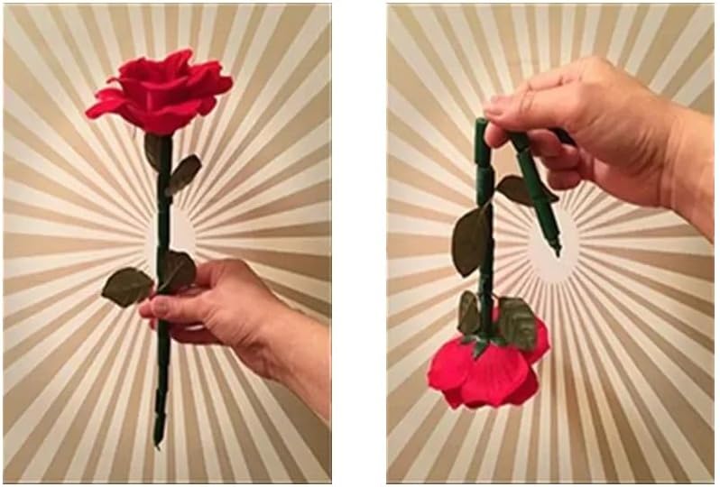 SUMAG The Breakaway Flower Magic Tricks Break Restore Rose Magic Accessories Close up Illusions Gimmicks Comedy Mentalism Props for Magicians