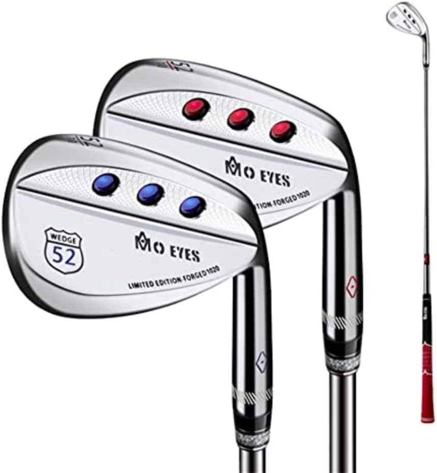 52/56/60 Degree Golf Wedges Golf Clubs Pole Right Handed Steel Professional MO Eyes Golf Sand Wedge