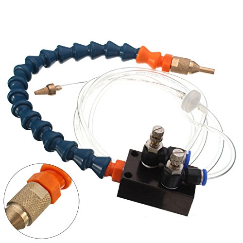 Origlam 【The Mist Coolant Lubrication Spray System For Metal Cutting Engraving Cooling Sprayer Machine For Air Pipe Cnc Lathe Milling Drill #TOP5