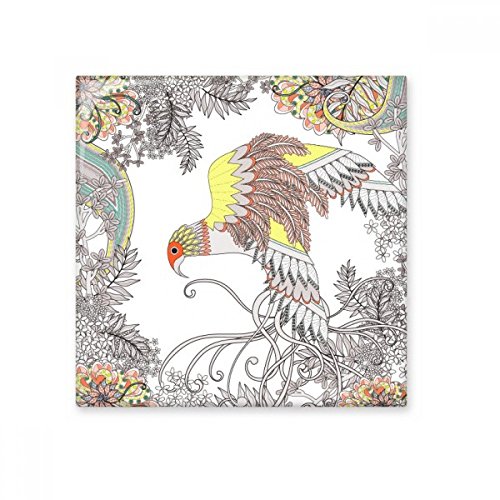 Carreau de céramique Ukiyo-e DIYthinker fleur oiseau pour décor de cuisine