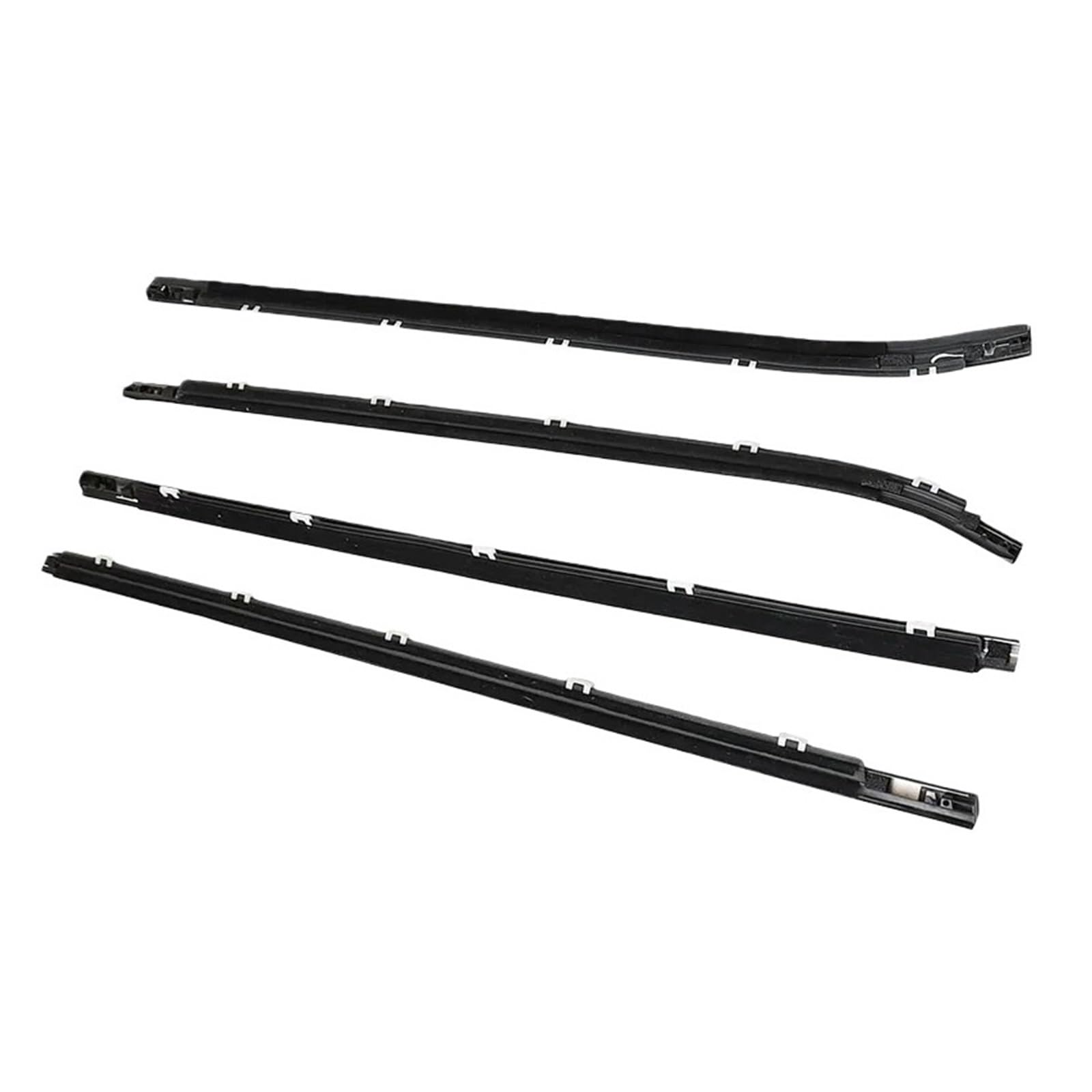 Watjcse One Color Car Side Window Weather Strip Window Glass Waterproof Pressure Weatherstrip Sealing Trim Compatible With Hyundai I30 2008-2011 822102L000